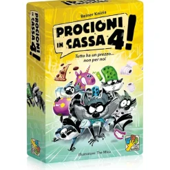 -- No Brand -- Procioni in cassa 4 – il gioco di carte veloce e divertente per tutti – 2-5 giocatori – 7+> Giochi Escape Room Ed Enigmi