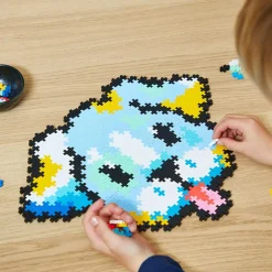 Puzzle by numbers – set puppy con 500 pezzi plus-plus – gioco educativo creativo per bambini><noscript><img width=