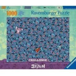Disney Stitch Puzzle da 1000 pezzi stitch  challenge- ravensburger> Puzzle 1000 Pezzi