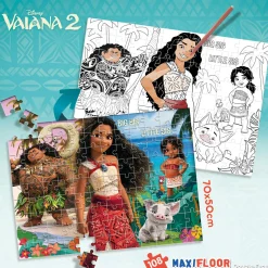 Disney Puzzle df maxi floor 108 oceania 2 – puzzle da pavimento con vaiana e amici> Puzzle Per Bambini|Passeggini Per Bambolotti