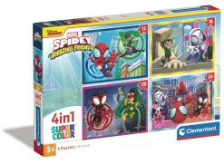 Puzzle 4in1 marvel spidey and friends> Puzzle Per Bambini