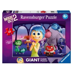 INSIDE OUT Puzzle 2, nuove emozioni, collezione 60 giant pavimento, 60 pezzi, età raccomandata 4+ an – ravensburger> Puzzle Per Bambini
