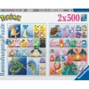 POKEMON Puzzle pokémon ravensburger 2×500 pezzi> Puzzle 500 Pezzi