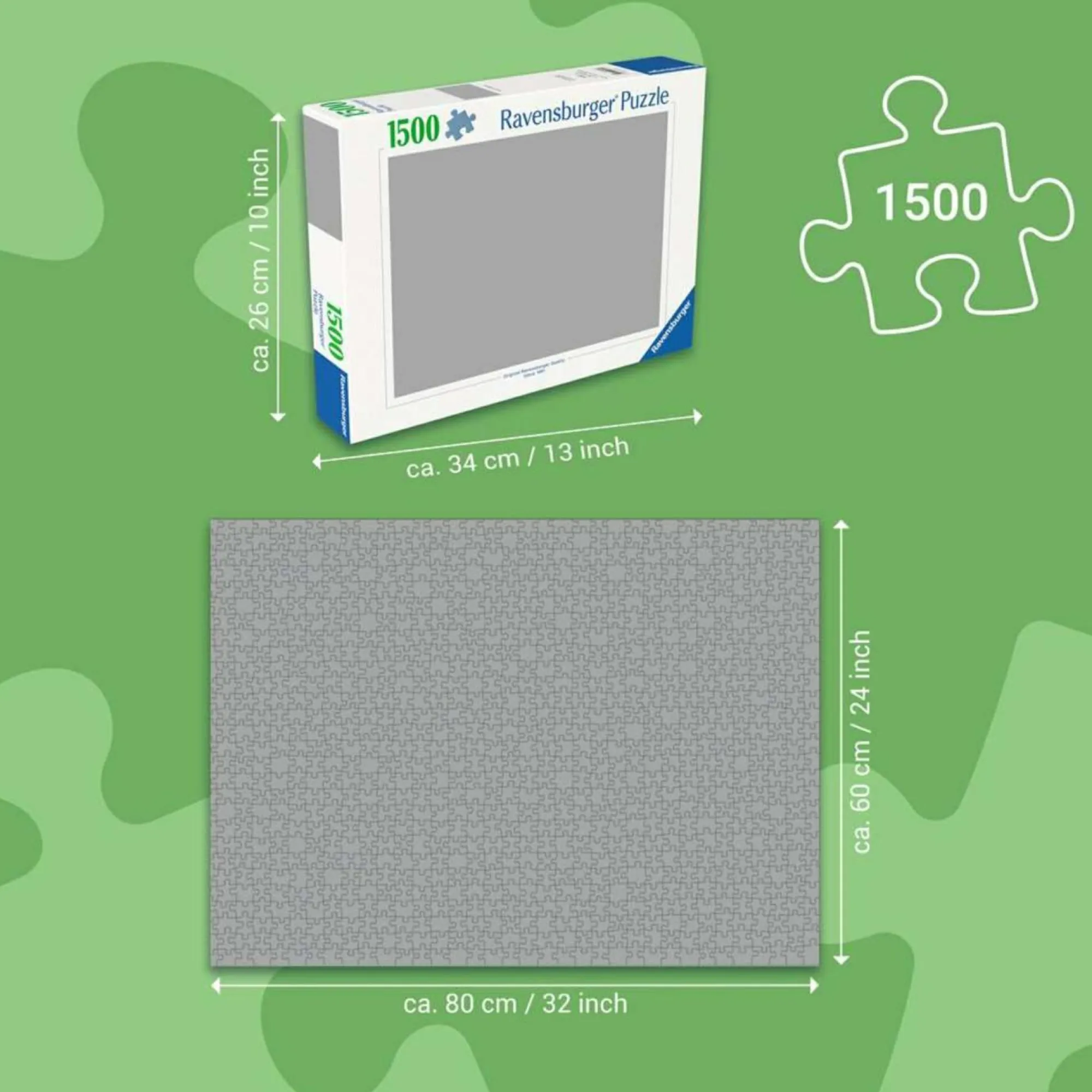 RAVENSBURGER Puzzle 1500 pezzi – inverno a new york, collezione paesaggi per adulti> Puzzle 1000 Pezzi