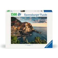 RAVENSBURGER Puzzle 1500 pezzi vista delle cinque terre – puzzle per adulti> Puzzle 1000 Pezzi