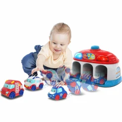 BABY SMILE Quartier genereale pompieri polizia ambulanza> Macchinine Bambini