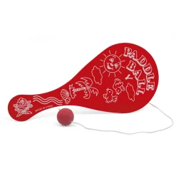 SUN&SPORT Racchette con pallina rimbalzante attaccata – paddle set – divertiti con colpi e palleggi – disponibile in 3 colori> Giochi Di Abilità E Sport