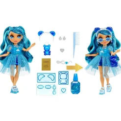 Rainbow High creative crystals skyler – bambola fashion arcobaleno da 28 cm con kit per accessori di cristallo, anello per te, fai da te> Fashion Dolls