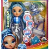 Rainbow High fashion doll con slime  & cucciolo – skyler (blu) – bambola scintillante da 28 cm con slime, animale magico e accessori alla moda> Fashion Dolls
