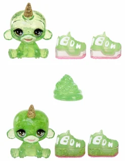 Rainbow High fashion doll con slime  & cucciolo – jade (verde) – bambola scintillante da 28 cm con slime, animale magico e accessori alla moda><noscript><img width=
