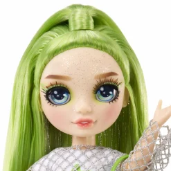 Rainbow High fashion doll con slime  & cucciolo – jade (verde) – bambola scintillante da 28 cm con slime, animale magico e accessori alla moda><noscript><img width=