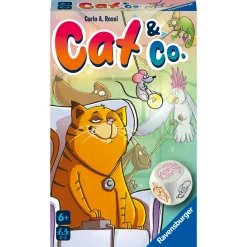 Ravensburger – cat&co, gioco tascabile, 2-5 giocatori, 6+ anni> Giochi Tascabili E Da Viaggio