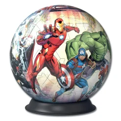 RAVENSBURGER – 3d puzzle avengers, puzzle ball, 72 pezzi, 6+ anni> Puzzle Per Adulti|Puzzle 3D