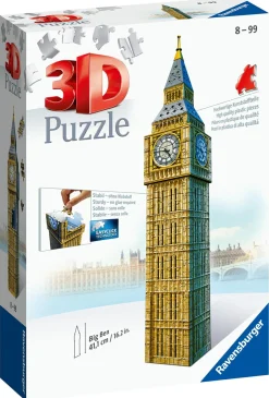 RAVENSBURGER – 3d puzzle big ben, londra, 216 pezzi, 10+ anni><noscript><img width=