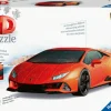 RAVENSBURGER – 3d puzzle lamborghini huracán evo arancione, 108 pezzi, 8+ anni> Puzzle Per Adulti|Puzzle 3D