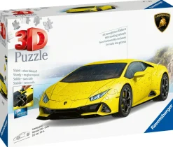 RAVENSBURGER – 3d puzzle lamborghini huracán evo gialla, 108 pezzi, 8+ anni> Puzzle Per Adulti|Puzzle 3D