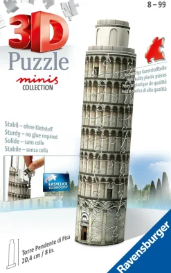 RAVENSBURGER – 3d puzzle mini torre di pisa, 54 pezzi, 8 anni><noscript><img width=