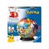 RAVENSBURGER – 3d puzzle personaggi pokémon, 72 pezzi, 6+ anni> Puzzle Per Adulti|Puzzle 3D