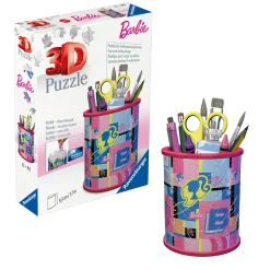 Barbie Ravensburger – 3d puzzle portapenne , 54 pezzi, include accessori, 6+ anni><noscript><img width=