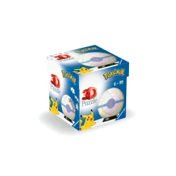 POKEMON Ravensburger – 3d puzzle pokémon heal ball rosa, 54 pz, 6+ anni> Puzzle Per Adulti|Puzzle 3D