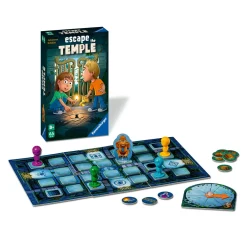 Ravensburger – escape the temple, gioco tascabile, 2-4 giocatori, 8+ anni><noscript><img width=
