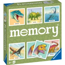 RAVENSBURGER – memory® dinosauri, 64 tessere, gioco da tavolo, 3+ anni> Giochi Di Carte