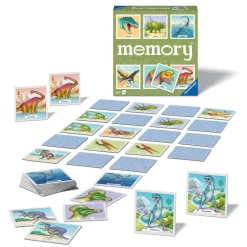 RAVENSBURGER – memory® dinosauri, 64 tessere, gioco da tavolo, 3+ anni> Giochi Di Carte