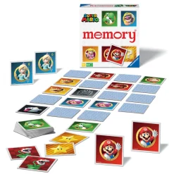 RAVENSBURGER – memory® versione super mario, 64 tessere, gioco da tavolo, 3+ anni> Giochi Di Carte