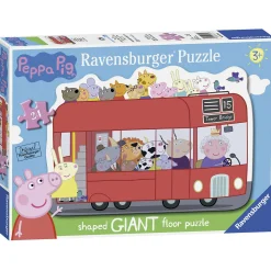 PEPPA PIG Ravensburger – puzzle 24 pezzi – formato giant – per bambini a partire dai 3 anni – – 05530> Puzzle Per Bambini