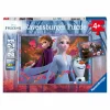 Disney Ravensburger 2 puzzle 24 pezzi – frozen> Puzzle Per Bambini