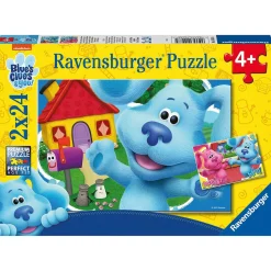 RAVENSBURGER 2 puzzle 24 pezzi per bambini dai 4 anni – blue’s clues> Puzzle Per Bambini
