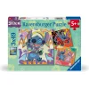 Disney Ravensburger – puzzle stitch – collezione 3x49 – 3 puzzle da 49 pezzi – età raccomandata 5+ anni> Puzzle Per Bambini
