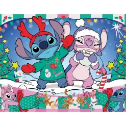 Disney Ravensburger – puzzle stitch, 100 pezzi xxl, età raccomandata 6+ anni> Puzzle Per Bambini