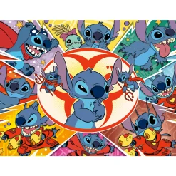 RAVENSBURGER – puzzle disney stitch – 100 pezzi xxl – età raccomandata 6+ anni><noscript><img width=