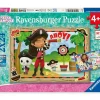 RAVENSBURGER – puzzle gabby’s dollhouse, collezione 2×24, 2 puzzle da 24 pezzi, età raccomandata 4+ anni> Puzzle Per Bambini