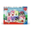 Hello Kitty Ravensburger – puzzle – collezione 3×49 – 3 puzzle da 49 pezzi – età raccomandata 5+ anni> Puzzle Per Bambini