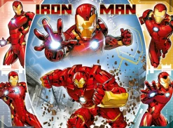 RAVENSBURGER – puzzle iron man, 100 pezzi xxl, età raccomandata 6+ anni> Puzzle Per Bambini