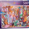 RAVENSBURGER – puzzle la stanza della studentessa, 500 pezzi, puzzle adulti> Puzzle 500 Pezzi