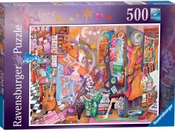 RAVENSBURGER – puzzle la stanza della studentessa, 500 pezzi, puzzle adulti> Puzzle 500 Pezzi