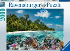 RAVENSBURGER – puzzle un tuffo alle maldive, 2000 pezzi, puzzle adulti> Puzzle Per Adulti|Puzzle 2000 Pezzi