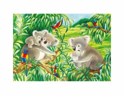 RAVENSBURGER – puzzle 2x24 pezzi – dolci koala e panda><noscript><img width=