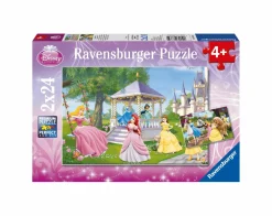Disney Ravensburger – puzzle 2x24 pezzi – principesse> Puzzle Per Bambini