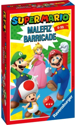 RAVENSBURGER – super mario travel, gioco da tavolo tascabile, 2-4 giocatori, 6+ anni> Giochi Tascabili E Da Viaggio