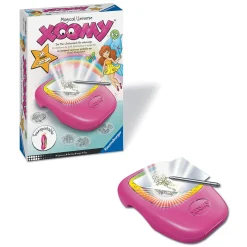 RAVENSBURGER – xoomi midi cute animals, tavolo da disegno portatile con proiettore luminoso, 30 motivi illustrati, compatile con xoomi maxi e midi, gioco creativo per bambini e bambine, 6+ anni> Kit Artistici E Pittura