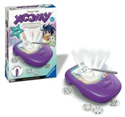 RAVENSBURGER – xoomi midi manga style, tavolo da disegno portatile con proiettore luminoso, 30 motivi illustrati, compatibile con xoomi maxi e midi,  6+ anni><noscript><img width=