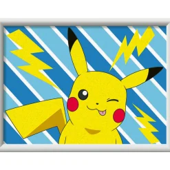 POKEMON Ravensburger creart – pokémon pikachu – dipingi con i numeri, idea regalo 9+ anni><noscript><img width=