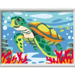 RAVENSBURGER creart – tartaruga marina – set artistico per bambini 9+ anni><noscript><img width=