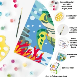 RAVENSBURGER creart – tartaruga marina – set artistico per bambini 9+ anni><noscript><img width=