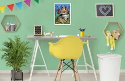 RAVENSBURGER creart per bambini, kit per dipingere con i numeri, 9+, serie d, gattino e farfalla><noscript><img width=