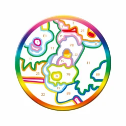 RAVENSBURGER creart per bambini, kit per dipingere con i numeri, 11+, serie d, tigre><noscript><img width=